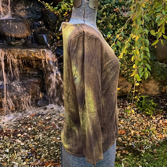 GABRIELLA MOLINARI BAMBOO /LYCRA MIX BOUTIQUE 3/4 SLEEVE TOP - M - NWT !🍁 - Picture 4 of 7